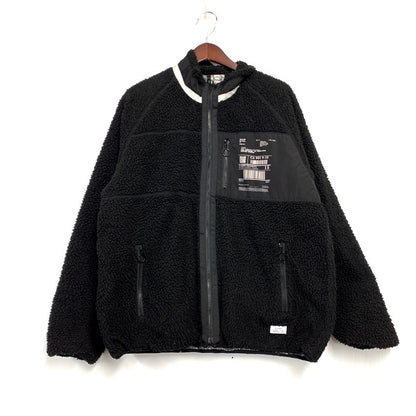 【中古品】【メンズ】  STAMPD スタンプド CARDIFF REVERSIBLE SHERPA JACKET カーディフ リバーシブル シェルパ ジャケット アウター 142-250115-as-14-izu サイズ：L カラー：ブラック系 万代Net店