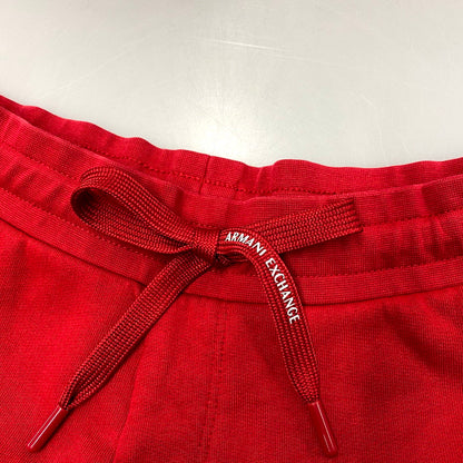 【中古品】【メンズ】 ARMANI EXCHANGE アルマーニエクスチェンジ 8NZP73 SWEAT PANTS スウェット パンツ ボトムス 152-250117-mm-15-izu サイズ：M カラー：レッド 赤 万代Net店