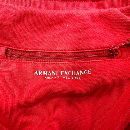 【中古品】【メンズ】 ARMANI EXCHANGE アルマーニエクスチェンジ 8NZP73 SWEAT PANTS スウェット パンツ ボトムス 152-250117-mm-15-izu サイズ：M カラー：レッド 赤 万代Net店