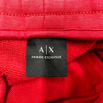 【中古品】【メンズ】 ARMANI EXCHANGE アルマーニエクスチェンジ 8NZP73 SWEAT PANTS スウェット パンツ ボトムス 152-250117-mm-15-izu サイズ：M カラー：レッド 赤 万代Net店