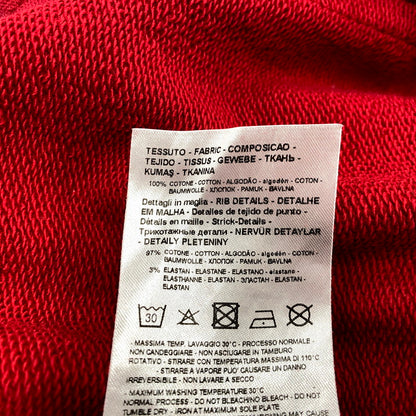 【中古品】【メンズ】 ARMANI EXCHANGE アルマーニエクスチェンジ 8NZP73 SWEAT PANTS スウェット パンツ ボトムス 152-250117-mm-15-izu サイズ：M カラー：レッド 赤 万代Net店