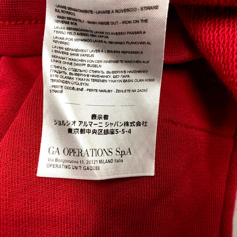 【中古品】【メンズ】 ARMANI EXCHANGE アルマーニエクスチェンジ 8NZP73 SWEAT PANTS スウェット パンツ ボトムス 152-250117-mm-15-izu サイズ：M カラー：レッド 赤 万代Net店