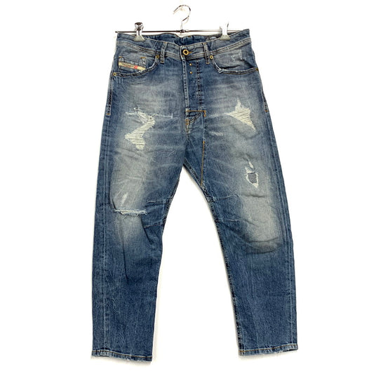 【中古品】【メンズ】 0090M NARROT REGULAR-CARROT ナロット レギュラー キャロット STRETCH DENIM PANTS ストレッチ デニム パンツ ボトムス 152-250119-mm-3-izu サイズ：W30 カラー：ライトインディゴ 万代Net店