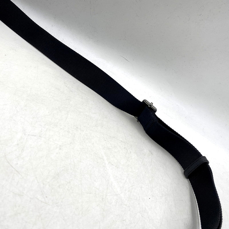 【中古品】【メンズ/レディース】 ARMANI EXCHANGE アルマーニエクスチェンジ LOGO SHOULDER BAG ロゴ ショルダー バッグ サコッシュ カバン 鞄 188-250117-mm-9-izu カラー：ブラック 黒 万代Net店