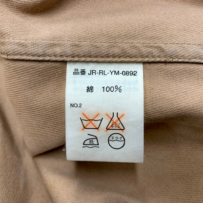 【中古品】【メンズ】 Polo by Ralph Lauren ポロバイラルフローレン 80-90S COTTON TAILORED JACKET JR-RL-YM-0892 コットン テーラードジャケット 三角タグ アウター 146-250118-as-03-izu サイズ：L カラー：ベージュ系 万代Net店