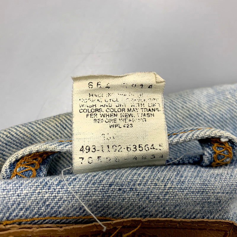 【中古品】【メンズ】 Levi's リーバイス 90S DENIM JACKET 70598-4834 デニムジャケット 1992年製 アウター 146-250118-as-02-izu サイズ：L カラー：ライトインディゴ 万代Net店