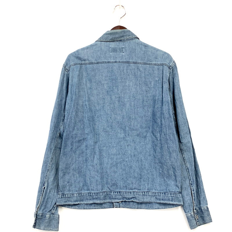 【中古品】【メンズ】 Our Legacy アワーレガシー HEMP COTTON DENIM SHIRT JACKET UNITED ARROWS別注 ヘンプコットン デニムシャツジャケット 141-250115-as-16-izu サイズ：M/48 カラー：インディゴ 万代Net店