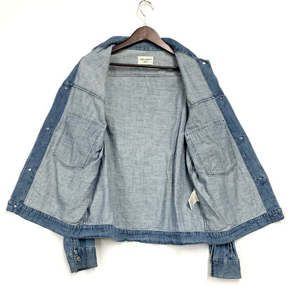 【中古品】【メンズ】 Our Legacy アワーレガシー HEMP COTTON DENIM SHIRT JACKET UNITED ARROWS別注 ヘンプコットン デニムシャツジャケット 141-250115-as-16-izu サイズ：M/48 カラー：インディゴ 万代Net店