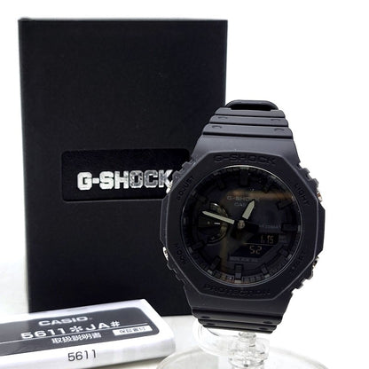 【中古品】【メンズ/レディース】 G-SHOCK ジーショック 2100 SERIES ANALOG-DIGITAL WATCH GA-2100 2100シリーズ アナログ デジタル 腕時計 196-250115-as-25-izu サイズ：48.5 × 45.4 × 11.8 mm カラー：ブラック 万代Net店