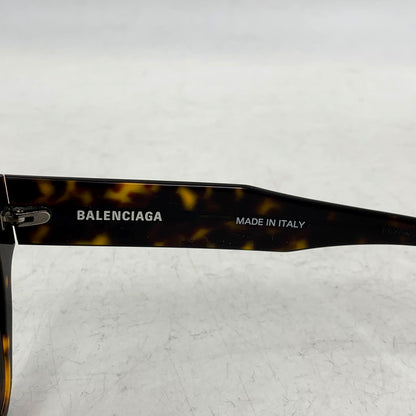 【中古品】【メンズ/レディース】 BALENCIAGA バレンシアガ SUNGLASSES BB0215SA サングラス 183-250116-as-12-izu サイズ：56口17-145 カラー：ブラウン 万代Net店