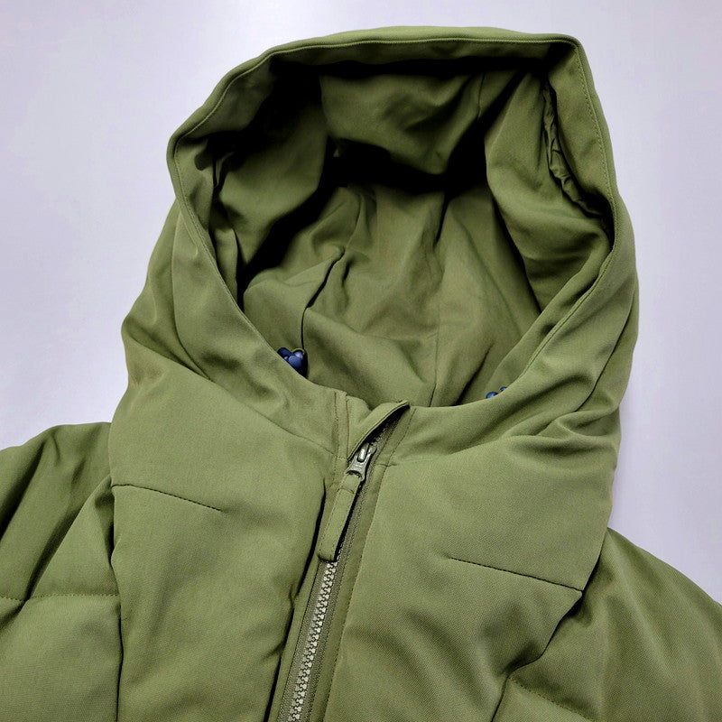 【中古品】【メンズ】  POP TRADING COMPANY ポップトレーディングカンパニー ALEX PUFFER JACKET アレックスパファージャケット ダウン アウター 142-250116-as-05-izu サイズ：L カラー：グリーン 万代Net店