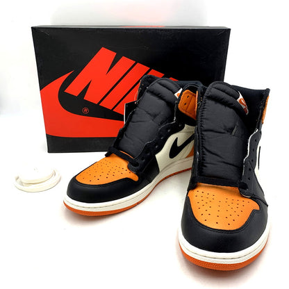 【中古美品】【メンズ】 AIR JORDAN 1 RETRO HIGH OG 555088-005 エア ジョーダン 1 レトロ ハイ OG スニーカー シューズ 靴 160-250116-as-14-izu サイズ：29cm カラー：BLACK/STARFISH-SAIL 万代Net店