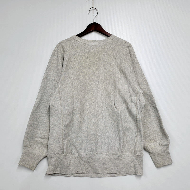 【現状渡し品】【メンズ】 Champion チャンピオン 90S COLORADO REVERSE WEAVE SWEATSHIRT リバース ウィーブ スウェットシャツ USA製 トレーナー 長袖 トップス 146-250116-as-09-izu サイズ：XL カラー：ライトグレー 万代Net店