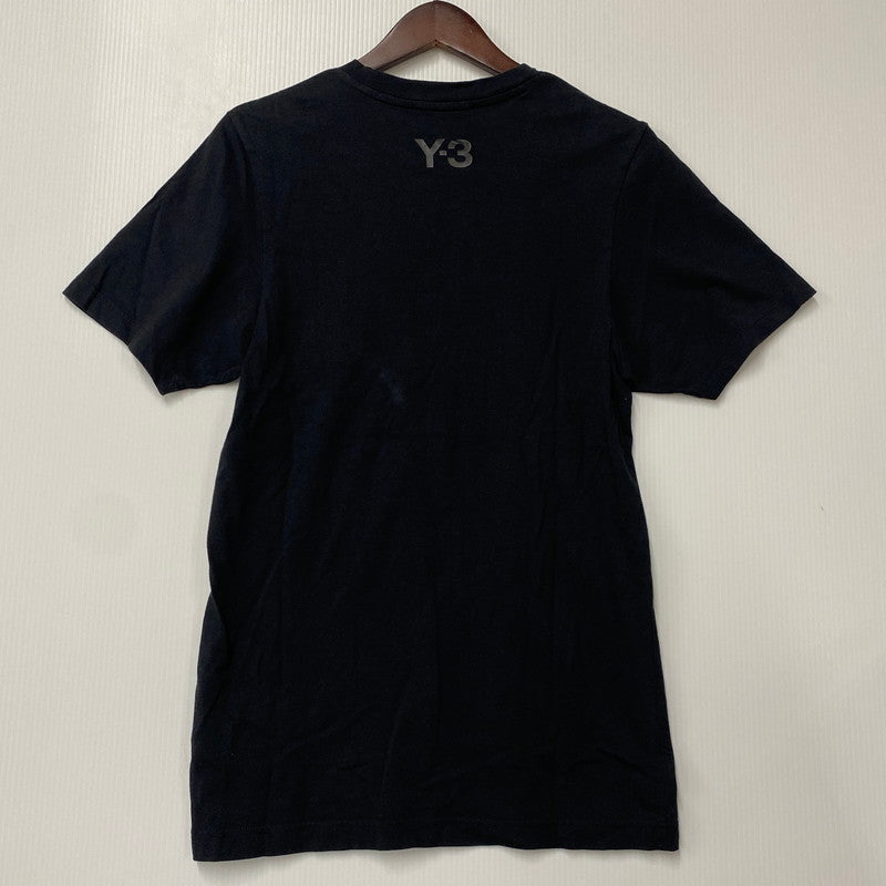 【中古品】【メンズ】 Y-3 ワイスリー CD5599 T-SHIRT Tシャツ トップス 半袖 140-250627-ma-11-izu サイズ：XS カラー：ブラック 万代Net店