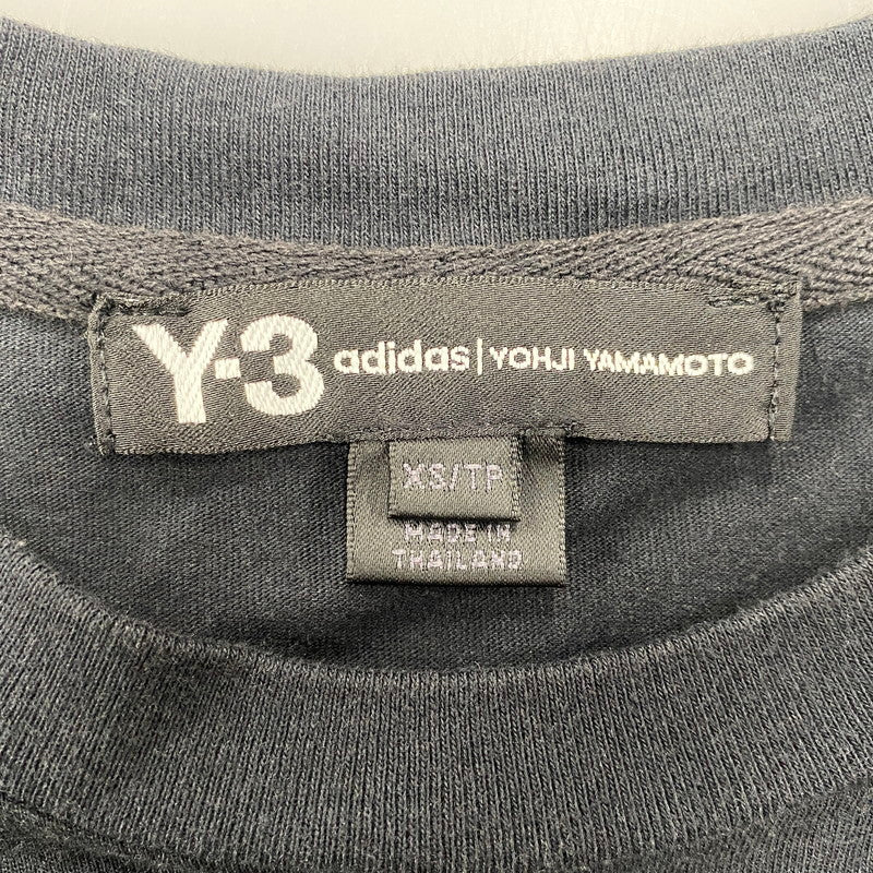 【中古品】【メンズ】 Y-3 ワイスリー CD5599 T-SHIRT Tシャツ トップス 半袖 140-250627-ma-11-izu サイズ：XS カラー：ブラック 万代Net店