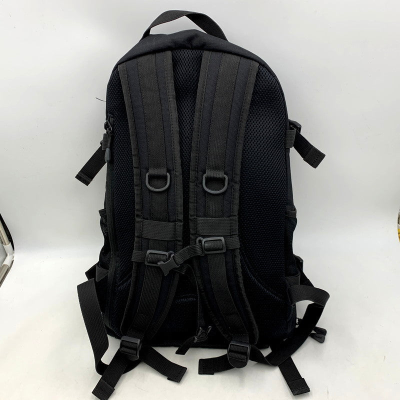 【中古品】【レディース】 X-girl エックスガール MILLS LOGO ADVENTURE BACKPACK ミルズロゴアドベンチャーバックパック 鞄 カバン リュック 188-250117-ma-06-izu カラー：BLACK 万代Net店