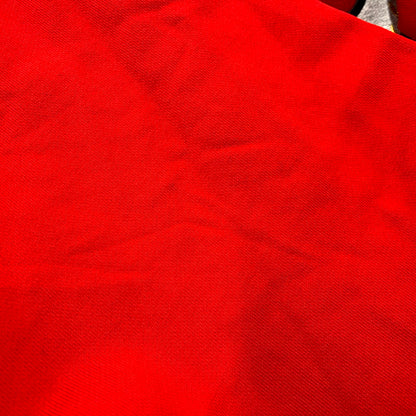 【中古美品】【メンズ】 BREATH ブレス BR23A-C5003 23AW TWO TONE EMBROIDERY HOODIE ツートーンエンブロイダリーフーディ― トップス パーカー 長袖 142-250117-ma-02-izu サイズ：M カラー：赤/グレー 万代Net店