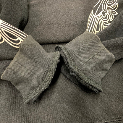 【中古品】【メンズ】 CHROME HEARTS×MATTY BOY クロムハーツ×マッティボーイ P U PLVR P191A 99E CHMPR スウェット トップス 長袖 190-250117-ma-01-izu サイズ：XL カラー：黒 万代Net店