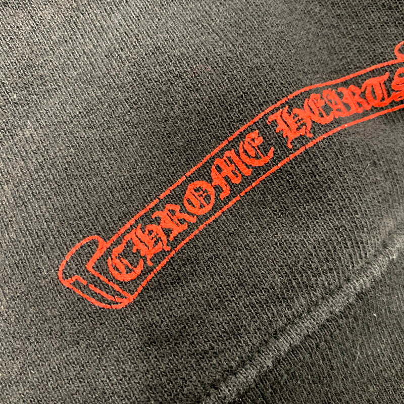 【中古品】【メンズ】 CHROME HEARTS×MATTY BOY クロムハーツ×マッティボーイ P U PLVR P191A 99E CHMPR スウェット トップス 長袖 190-250117-ma-01-izu サイズ：XL カラー：黒 万代Net店