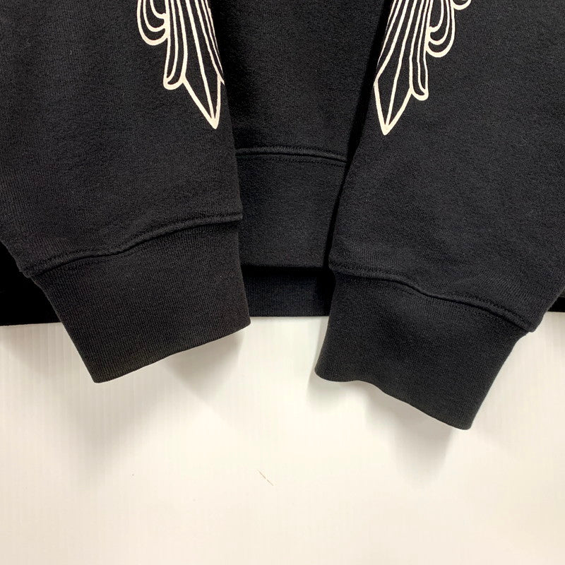 【中古品】【メンズ】 CHROME HEARTS×MATTY BOY クロムハーツ×マッティボーイ P U PLVR P191A 99E CHMPR スウェット トップス 長袖 190-250117-ma-01-izu サイズ：XL カラー：黒 万代Net店
