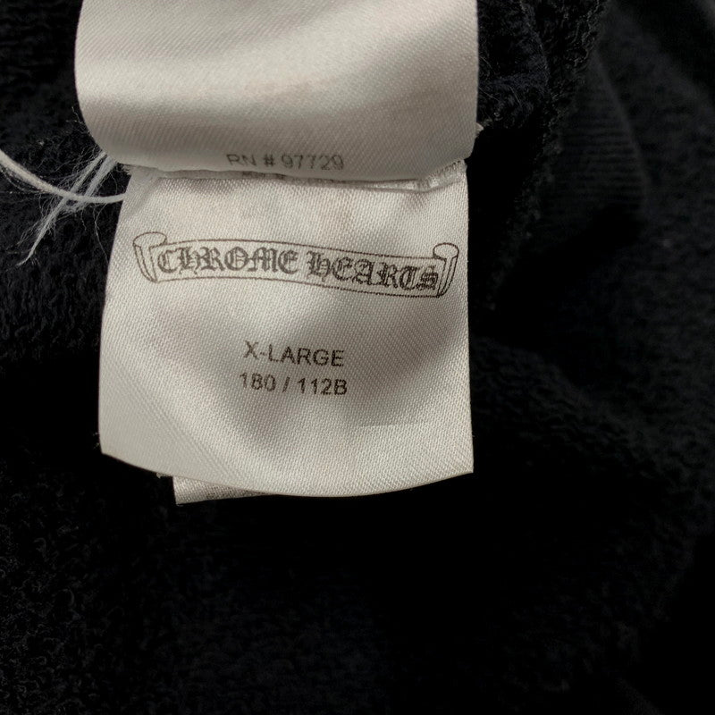 【中古品】【メンズ】 CHROME HEARTS×MATTY BOY クロムハーツ×マッティボーイ P U PLVR P191A 99E CHMPR スウェット トップス 長袖 190-250117-ma-01-izu サイズ：XL カラー：黒 万代Net店