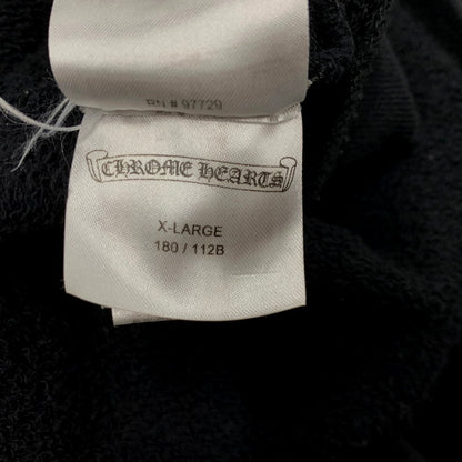 【中古品】【メンズ】 CHROME HEARTS×MATTY BOY クロムハーツ×マッティボーイ P U PLVR P191A 99E CHMPR スウェット トップス 長袖 190-250117-ma-01-izu サイズ：XL カラー：黒 万代Net店