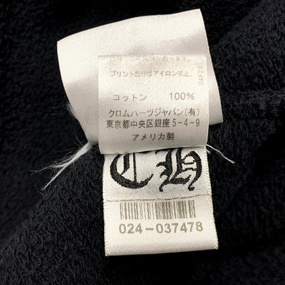 【中古品】【メンズ】 CHROME HEARTS×MATTY BOY クロムハーツ×マッティボーイ P U PLVR P191A 99E CHMPR スウェット トップス 長袖 190-250117-ma-01-izu サイズ：XL カラー：黒 万代Net店