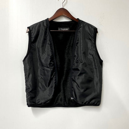 【中古品】【メンズ】  LIUGOO LEATHERS リューグーレザーズ BOA COLLAR DOUBLE RIDERS JACKET ボアカラーダブルライダースジャケット アウター 長袖 145-250118-ma-20-izu サイズ：M カラー：黒 万代Net店