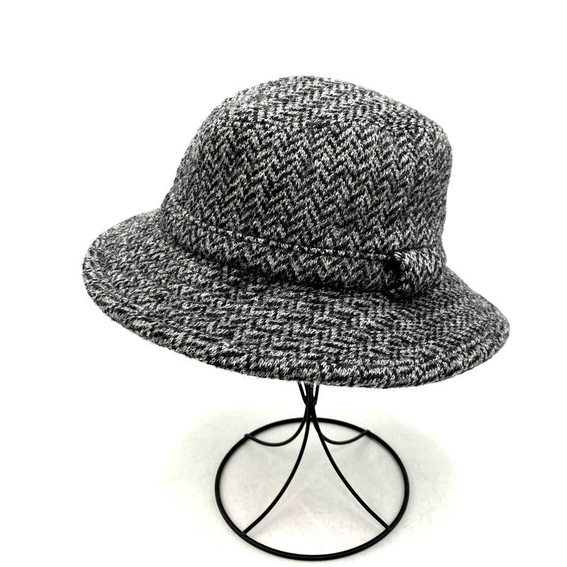 【中古美品】【メンズ/レディース】  45R フォーティファイブ・アール WOOL TWEED HAT 81090043 ウール ツイード ハット 帽子 185-250118-as-12-izu サイズ：01 カラー：グレー系 万代Net店