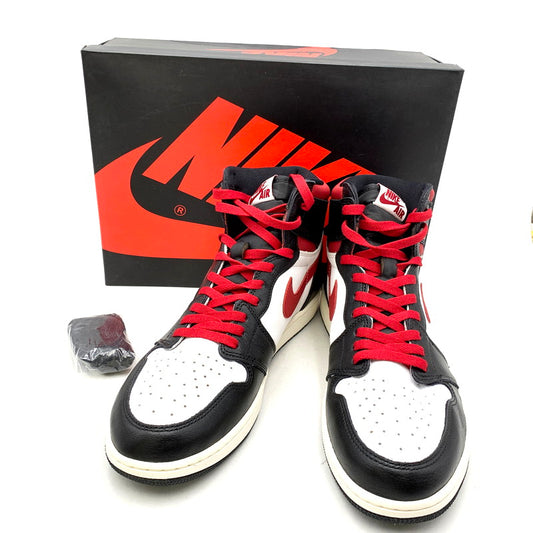 【中古美品】【メンズ】 NIKE ナイキ AIR JORDAN 1 RETRO HIGH OG 555088-061 エアジョーダン 1 レトロ ハイ OG スニーカー シューズ 靴 160-250118-as-21-izu サイズ：31cm カラー：BLACK/GYM RED-WHITE-SAIL 万代Net店