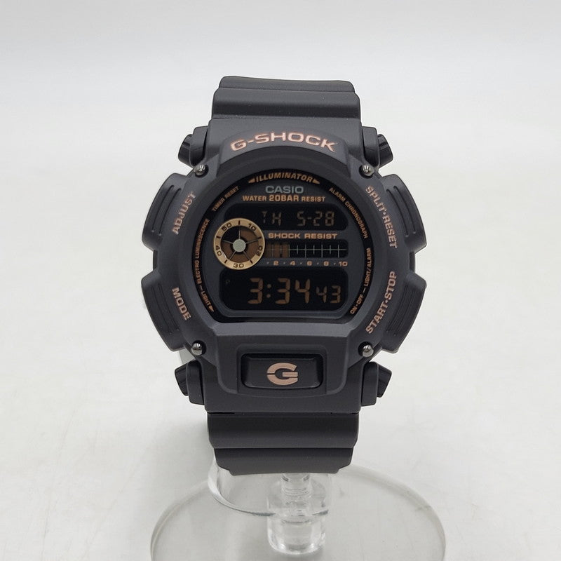 【中古美品】【メンズ/レディース】 G-SHOCK ジーショック DW-9052GBX-1A4DR 腕時計 199-260529-as-08-izu カラー：ブラック 万代Net店
