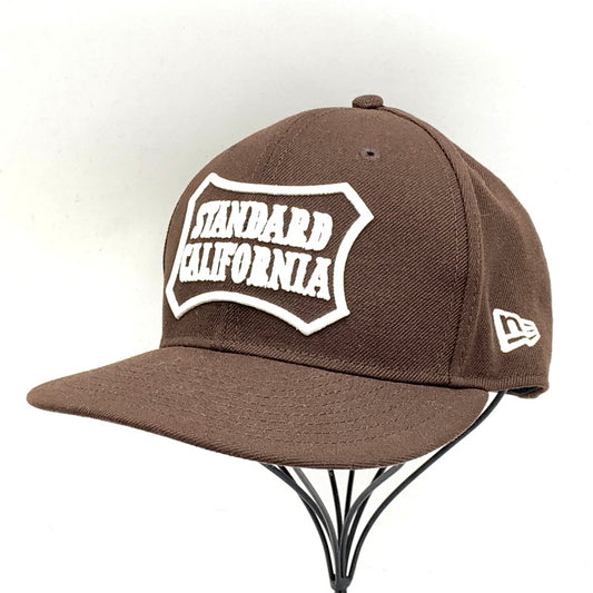 【中古美品】【メンズ】  NEWERA×STANDARD CALIFORNIA ニューエラ×スタンダードカリフォルニア BASEBALL CAP ベースボールキャップ 帽子 服飾雑貨 185-250119-ma-16-izu サイズ：57.7cm カラー：茶 万代Net店