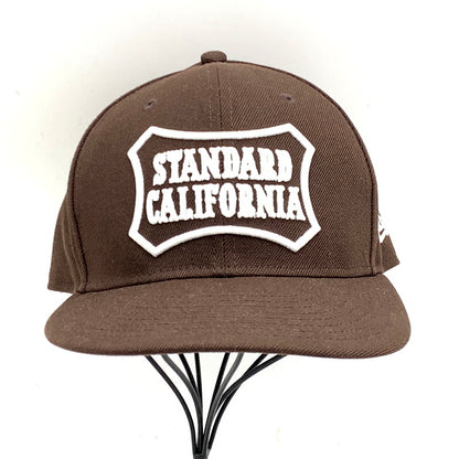 【中古美品】【メンズ】  NEWERA×STANDARD CALIFORNIA ニューエラ×スタンダードカリフォルニア BASEBALL CAP ベースボールキャップ 帽子 服飾雑貨 185-250119-ma-16-izu サイズ：57.7cm カラー：茶 万代Net店