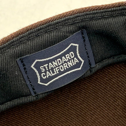 【中古美品】【メンズ】  NEWERA×STANDARD CALIFORNIA ニューエラ×スタンダードカリフォルニア BASEBALL CAP ベースボールキャップ 帽子 服飾雑貨 185-250119-ma-16-izu サイズ：57.7cm カラー：茶 万代Net店