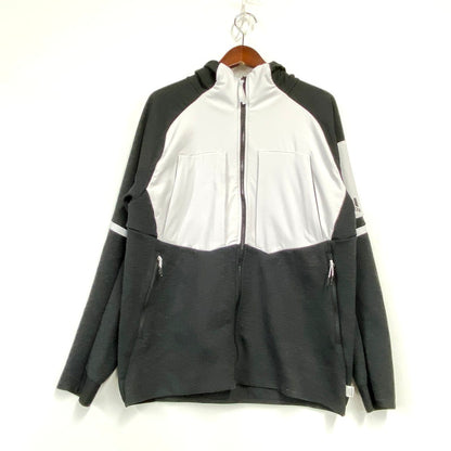 【中古品】【メンズ】 adidas アディダス HG5859 DESIGNED FOR GAMEDAY PREMIUM FULL-ZIP JACKET ディザインド フォ－ ゲームデイプレミアム フルジップジャケット アウター 長袖 148-250329-ya-03-izu サイズ：XO カラー：ブラック×ホワイト 万代Net店
