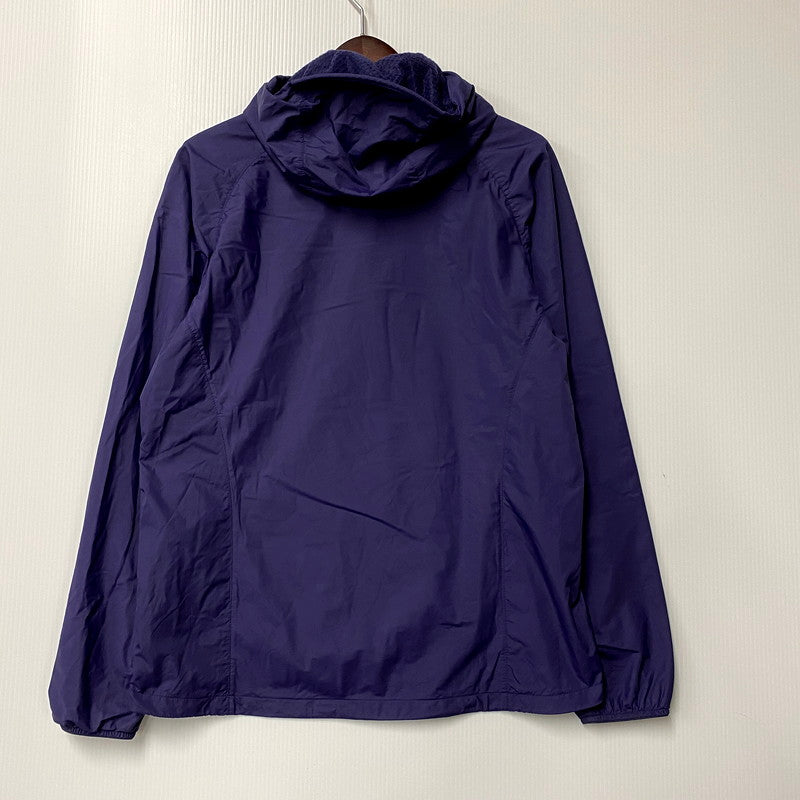 【中古品】【メンズ】 mont-bell モンベル LIGHT SHELL PARKA 1106645 ライトシェルパーカ ナイロンジャケット ロゴ 刺繍 アウター 144-250124-ay-20-izu サイズ：S カラー：パープル 万代Net店