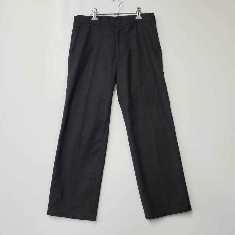 【中古品】【メンズ】 COMME des GARCONS HOMME コムデギャルソンオム HR-P058 AD2006 00S WOOL WIDE PANTS 00年代 ウールワイドパンツ ズボン ボトムス 151-250119-ma-02-izu サイズ：S カラー：黒 万代Net店