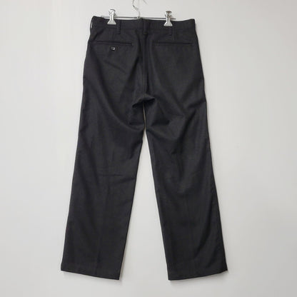 【中古品】【メンズ】 COMME des GARCONS HOMME コムデギャルソンオム HR-P058 AD2006 00S WOOL WIDE PANTS 00年代 ウールワイドパンツ ズボン ボトムス 151-250119-ma-02-izu サイズ：S カラー：黒 万代Net店