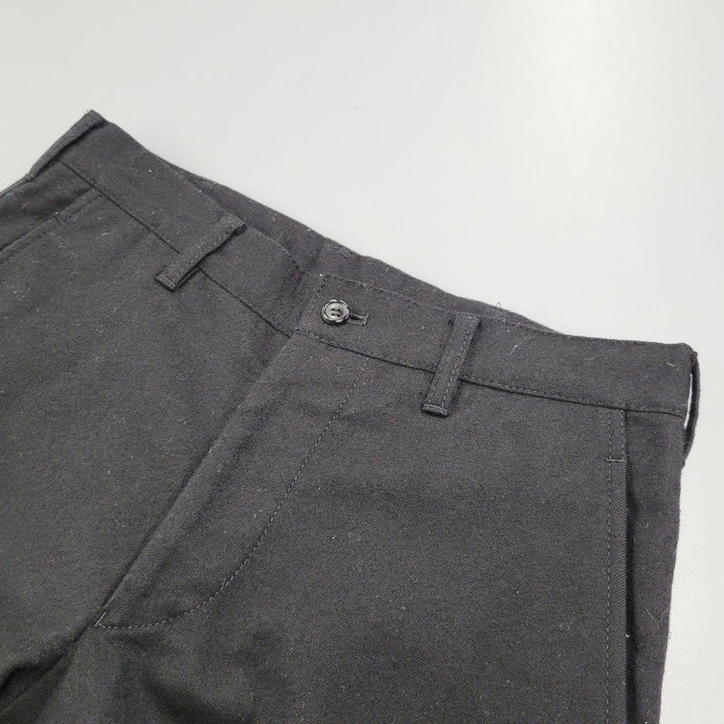 【中古品】【メンズ】 COMME des GARCONS HOMME コムデギャルソンオム HR-P058 AD2006 00S WOOL WIDE PANTS 00年代 ウールワイドパンツ ズボン ボトムス 151-250119-ma-02-izu サイズ：S カラー：黒 万代Net店