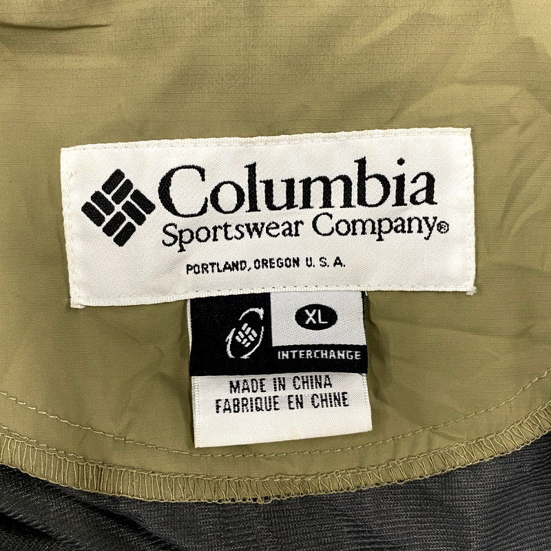 【中古品】【メンズ】 Columbia コロンビア ZIP BLOUSON PM7296 ジップ ブルゾン ジャケット アウター 144-250121-as-12-izu サイズ：XL カラー：グリーン系 万代Net店