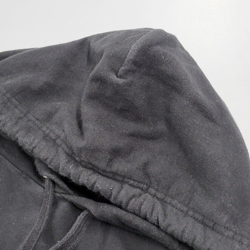 【中古品】【メンズ】 CHROME HEARTS クロムハーツ 408152701-465 HORSESHOE FLORAL CROSS PULLOVER HOODIE 国内正規 ホースシューフローラルクロスプルオーバーフーディー トップス パーカー 長袖 190-250119-ma-06-izu サイズ：XL カラー：黒 万代Net店