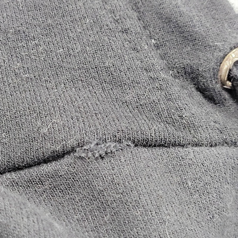 【中古品】【メンズ】 CHROME HEARTS クロムハーツ 408152701-465 HORSESHOE FLORAL CROSS PULLOVER HOODIE 国内正規 ホースシューフローラルクロスプルオーバーフーディー トップス パーカー 長袖 190-250119-ma-06-izu サイズ：XL カラー：黒 万代Net店