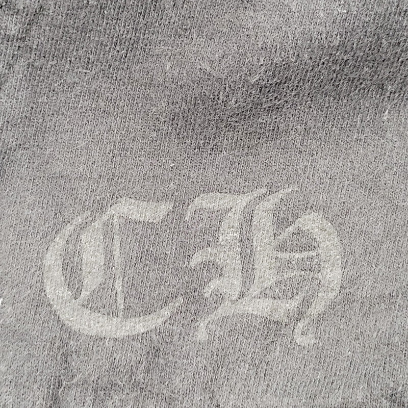 【中古品】【メンズ】 CHROME HEARTS クロムハーツ 408152701-465 HORSESHOE FLORAL CROSS PULLOVER HOODIE 国内正規 ホースシューフローラルクロスプルオーバーフーディー トップス パーカー 長袖 190-250119-ma-06-izu サイズ：XL カラー：黒 万代Net店