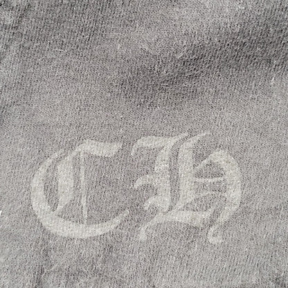 【中古品】【メンズ】 CHROME HEARTS クロムハーツ 408152701-465 HORSESHOE FLORAL CROSS PULLOVER HOODIE 国内正規 ホースシューフローラルクロスプルオーバーフーディー トップス パーカー 長袖 190-250119-ma-06-izu サイズ：XL カラー：黒 万代Net店