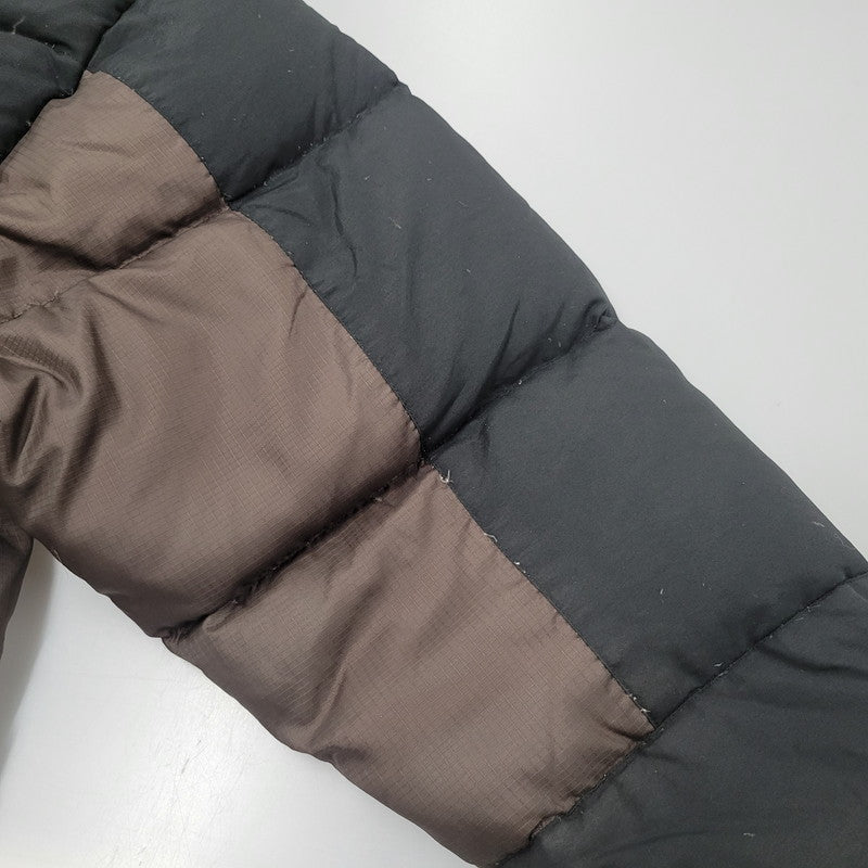 【現状渡し品】【メンズ】  FIRST DOWN ファーストダウン 172114 中国製 90S HOODED DOWN JACKET フーディ ダウン ジャケット 中綿 アウター 146-250120-mm-1-izu サイズ：XL カラー：ブラウン系 万代Net店