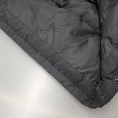 【現状渡し品】【メンズ】  FIRST DOWN ファーストダウン 172114 中国製 90S HOODED DOWN JACKET フーディ ダウン ジャケット 中綿 アウター 146-250120-mm-1-izu サイズ：XL カラー：ブラウン系 万代Net店