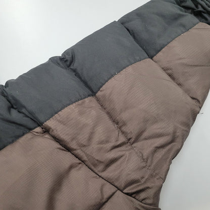 【現状渡し品】【メンズ】  FIRST DOWN ファーストダウン 172114 中国製 90S HOODED DOWN JACKET フーディ ダウン ジャケット 中綿 アウター 146-250120-mm-1-izu サイズ：XL カラー：ブラウン系 万代Net店