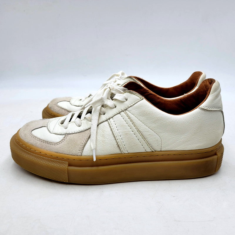 【中古品】【レディース】 REPRODUCTION OF FOUND リプロダクションオブファウンド × CLANE クラネ 23SS GERMAN MILITARY TRAINER 1779 スニーカー シューズ 靴 166-250120-ay-06-izu サイズ：37 カラー：ホワイト 万代Net店
