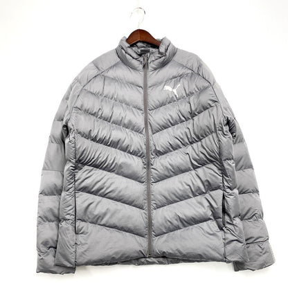 【中古品】【メンズ】 PUMA プーマ 587699-09 DOWN JACKET ダウンジャケット アウター 長袖 148-250121-ma-23-izu サイズ：XL カラー：グレー 万代Net店