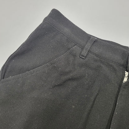 【中古品】【メンズ】 COMME des GARCONS SHIRT コムデギャルソンシャツ W20075 フランス製 WOOL PANTS ウール パンツ クロップドパンツ ボトムス 151-250120-mm-10-izu サイズ：XS カラー：ブラック 黒 万代Net店